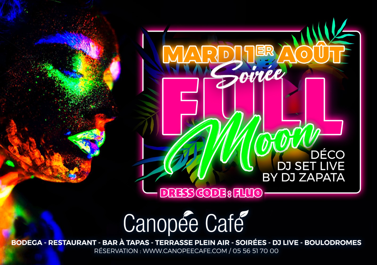 Canopee Cafe Restaurant Merignac Full Moon Jimmy Hurson 2